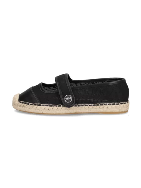 Espadrilky Karl Lagerfeld černé