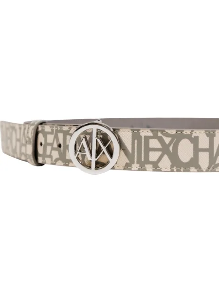 Armani Exchange бежово бяло