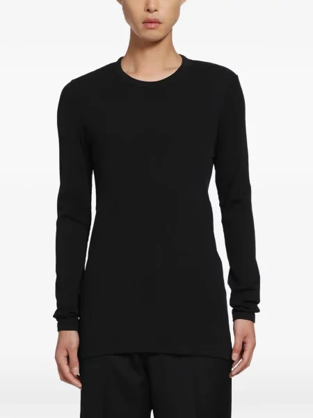 Lung tricou Lemaire negru