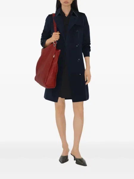 Trenč kaput Burberry plava