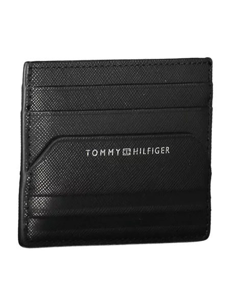 Portfel Tommy Hilfiger skórzany czarny