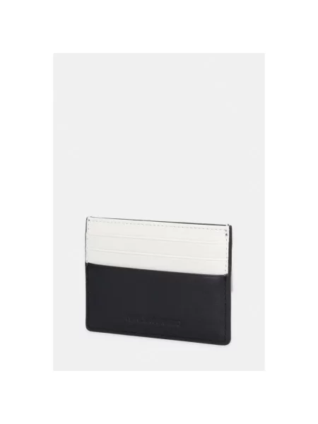 Portfel Karl Lagerfeld z logo czarny