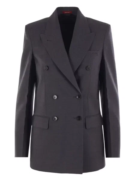 Marynarka Gucci wełniana dwurzędowa szara