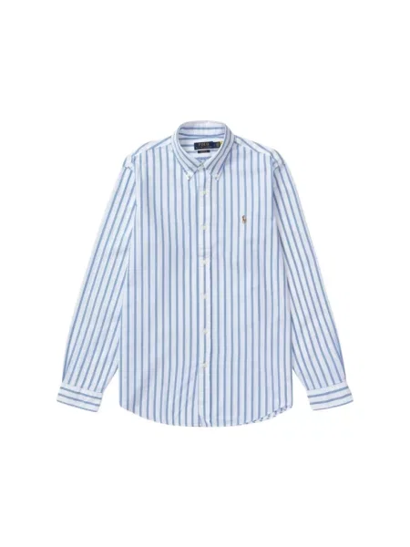 Koszula casualowa o kroju regular fit z czystej bawełny Polo Ralph Lauren niebieska
