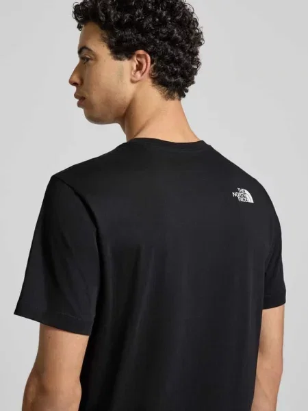 The North Face t-shirt MOUNTAIN czarna