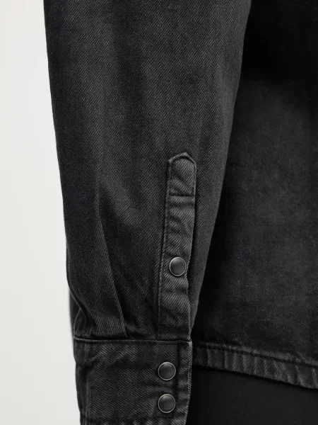 Классическая ошейниковый рубашка Pepe Jeans черная
