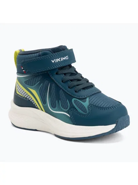 Încălțăminte pentru copii Viking Footwear Flash Mid 1V Waterproof închis albastru