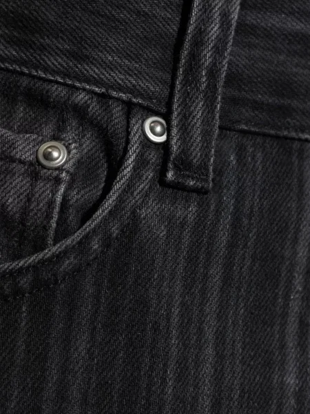 Blugi Carhartt Wip cu dungi negru