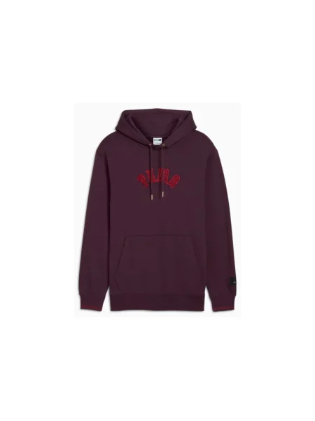 Hanorac cu glugă Puma violet
