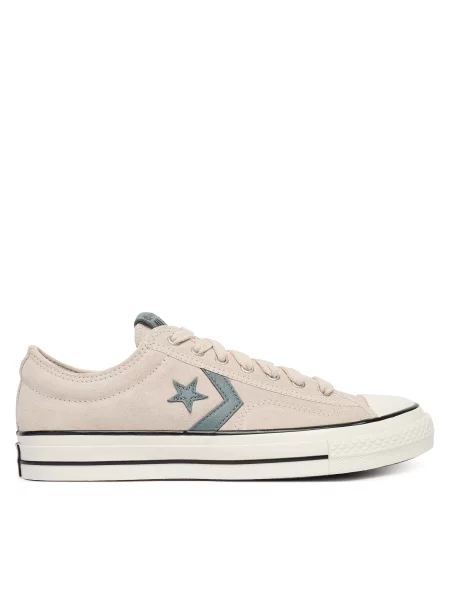 Кеди Converse Star Player 76 Suede бежевий