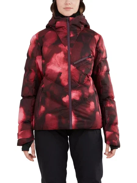 Kurtka narciarska Fundango Elyra Padded czerwona