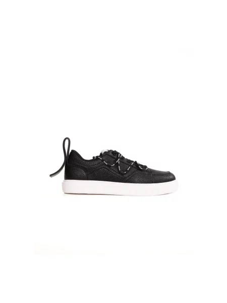 Sneakersy Roberto Cavalli skórzane czarne