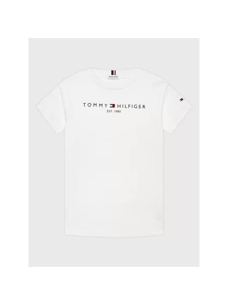 Tommy Hilfiger Majica Essential M Regular Fit bela