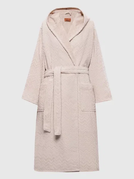 Махровый халат Missoni Home бежевый