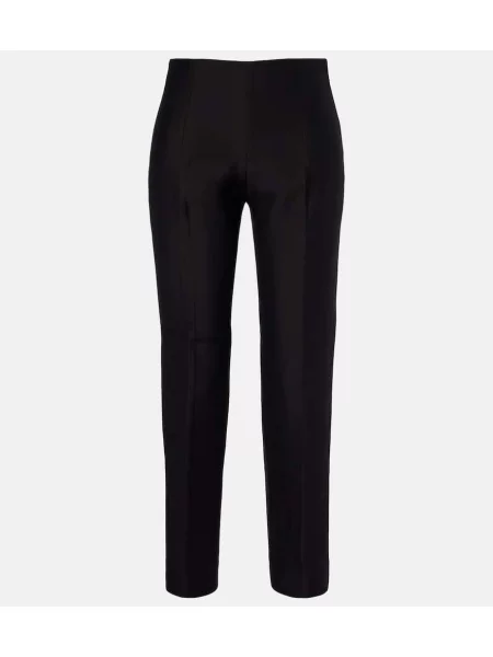 Pantaloni Toteme de lână negru