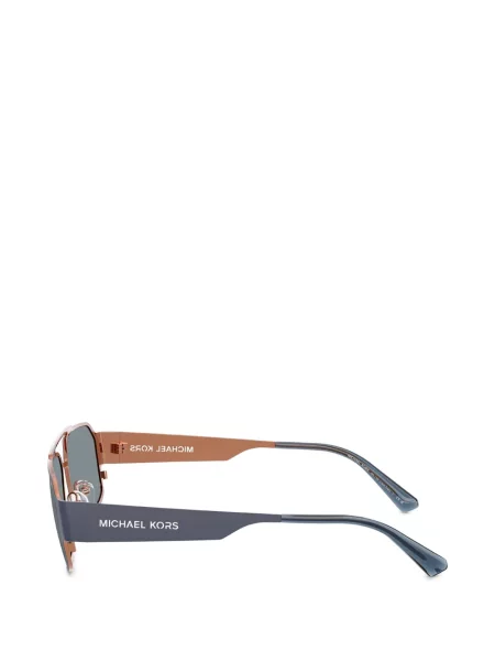 Geacă Michael Kors cu imprimeu geometric albastru