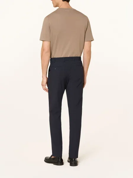 Digel Move Spodnie Garniturowe Baro Slim Fit blau