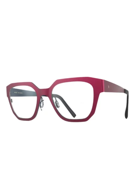 Ochelari de soare Blackfin cu imprimeu geometric roșu