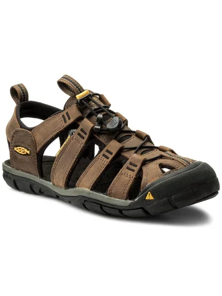 Keen Сандали Clearwater Cnx Leather кафяв