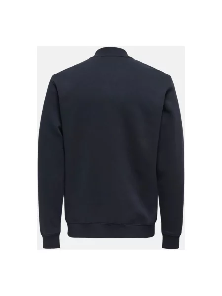 Bluza rozpinana o kroju regular fit z mieszanki bawełny model ‘CERES’ Only & Sons czarna