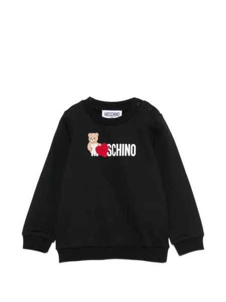 Gyerek melegítő felső Moschino fekete