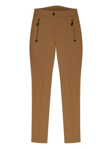 Hlače Moncler Grenoble smeđa