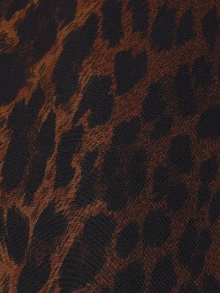 Geacă Balenciaga cu imagine cu model leopard maro