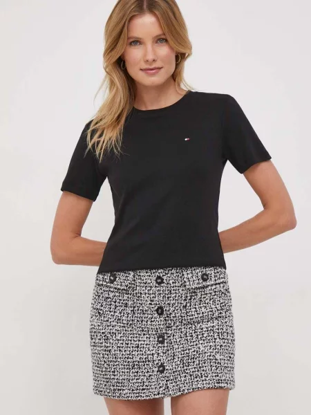 Tričko Tommy Hilfiger černá