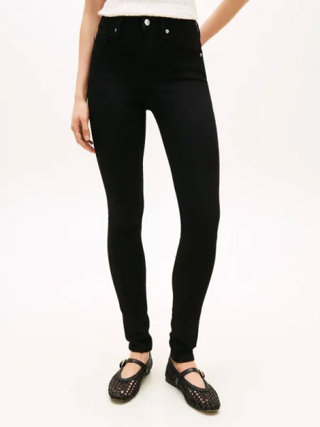 Tommy Hilfiger Blugi | Skinny fit | mid waist negru