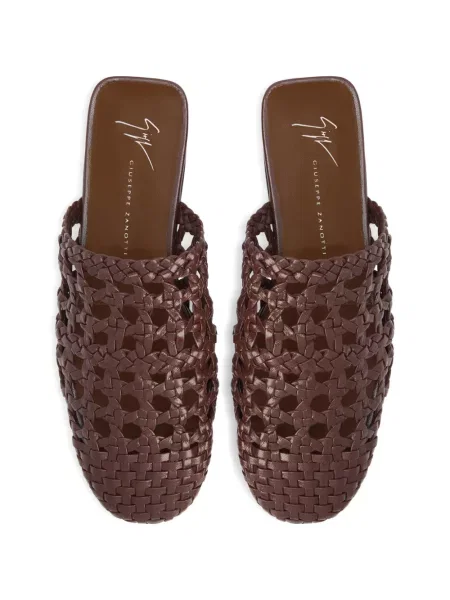 Papuci de casă Giuseppe Zanotti maro
