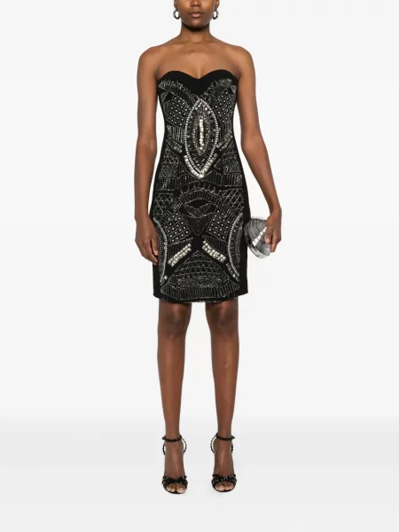 Rochie mini Gemy Maalouf de costum negru