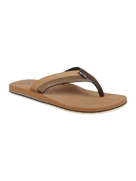 Japonki plażowe Billabong All Day Impact brązowe