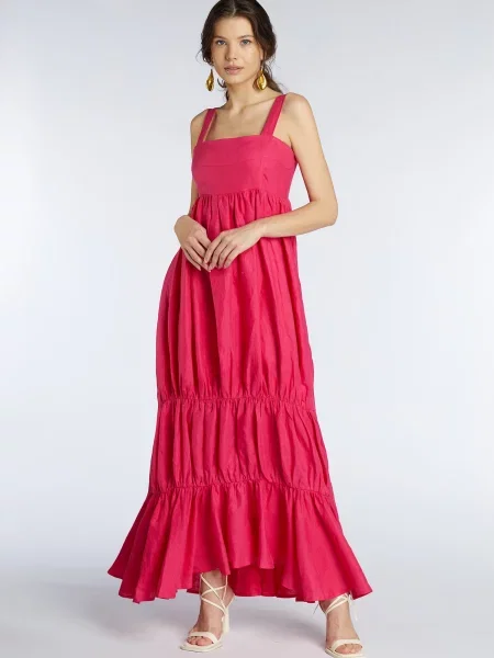 KAN Rochie de vară fucsia