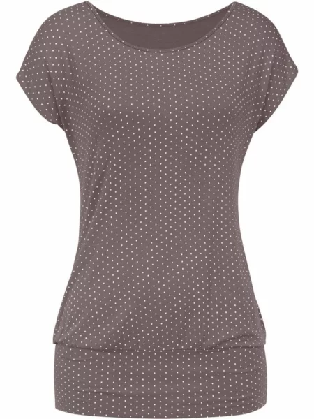 LASCANA Tricou taupe gri