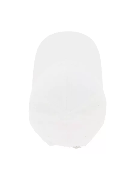 Czapka z daszkiem Boss z logo biała