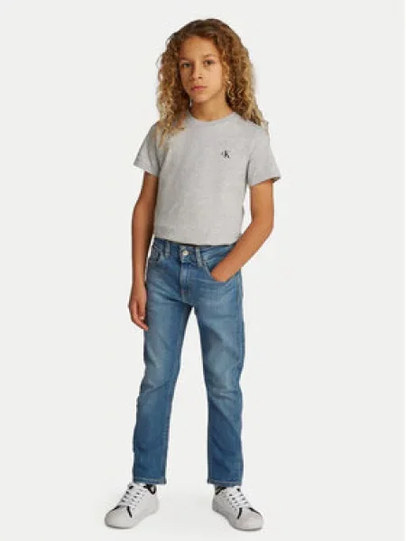Calvin Klein Jeans Džinsai Essential mėlyna