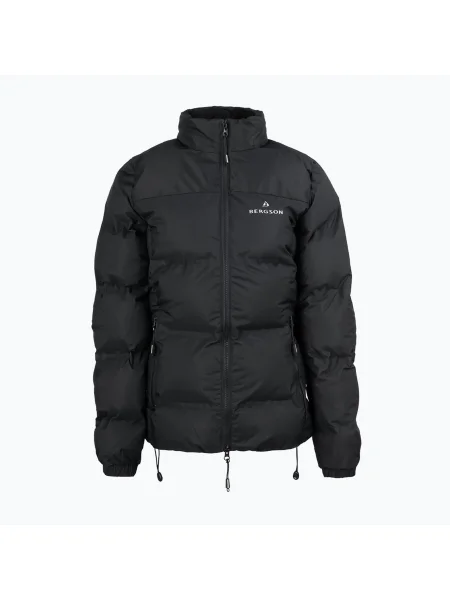 Дамско изолирано яке BERGSON Snowy Wolf Micro-Therm черно