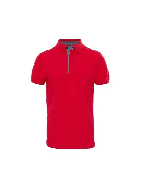 Tricou polo The North Face roșu
