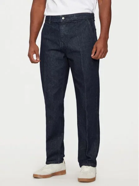 Jeans hlače United Colors Of Benetton modra