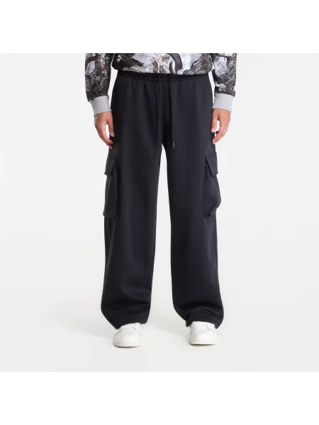 Pantaloni de trening Jordan Brooklyn Oversized Fleece Cargo Pants Black/ Dk Smoke Grey XXL negru