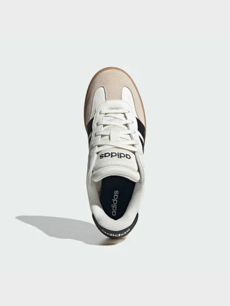 Кожаные кеды Adidas белые