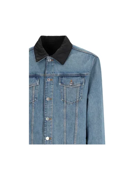 Kurtka jeansowa Dior niebieska