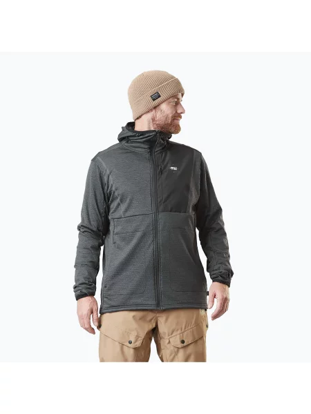 Мъжки ски суитшърт Picture Bake Grid сив