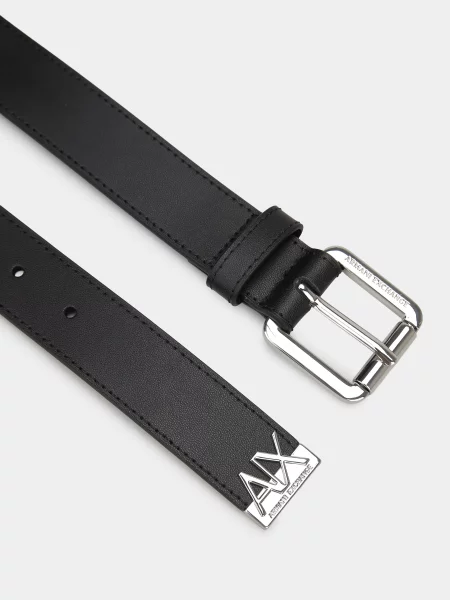 Ремень Armani Exchange с ремешками черный