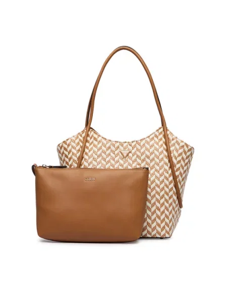 Táska Guess Tessi barna
