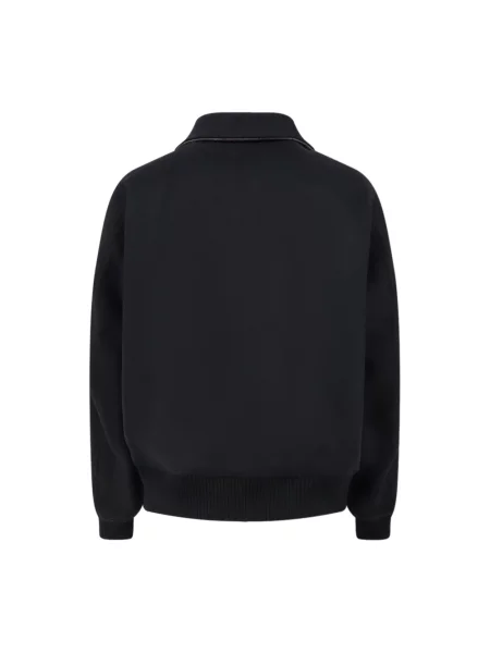Kurtka bomber Rick Owens wełniany czarny