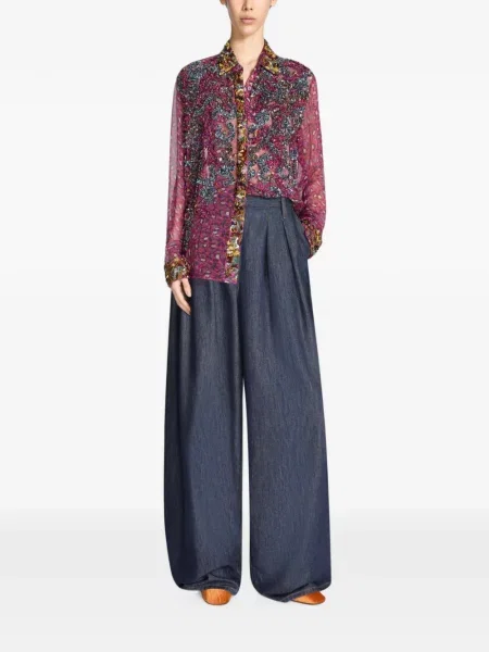 Cămașă Dries Van Noten roz