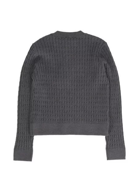 Sweter dziecięcy Twinset szary