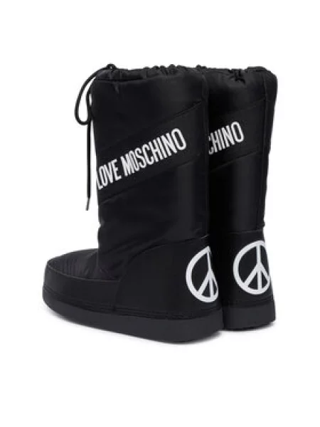 Čizme za snijeg LOVE MOSCHINO crna