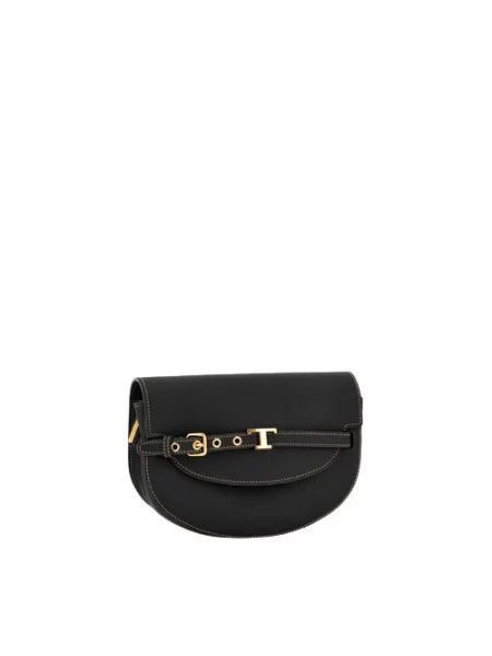 Torebka Tod's skórzana czarna